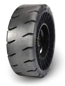 Michelin, 12N16.5 ( 12N16.5 )   Tweel SSL Hard Surface Traction  Airless Radial.  Load/Speed Index:  - 12165 - 12165 - 64828